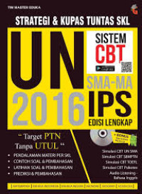 Image of Strategi & Kupas Tuntas SKL UN SMA/MA IPS 2016 Sistem CBT